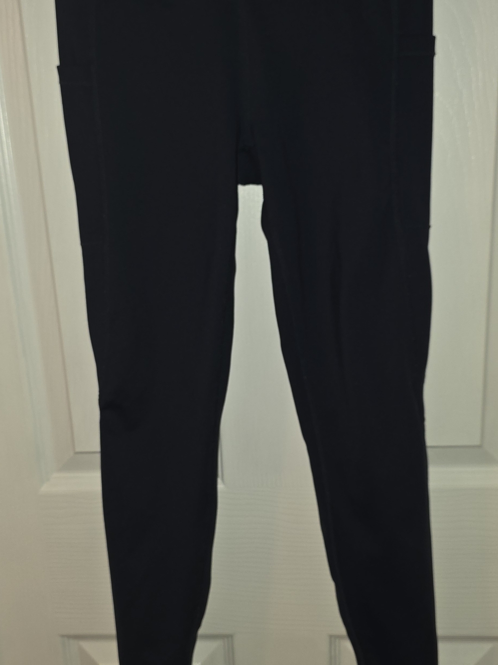 DKNY Navy Leggings with Gold Logo